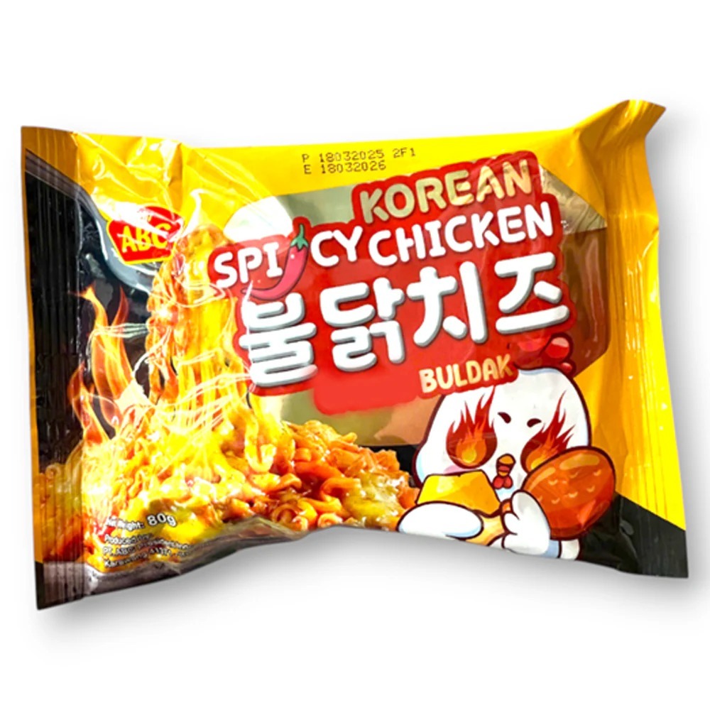 ABC CHICKEN NOODLES BULDAK 80GM