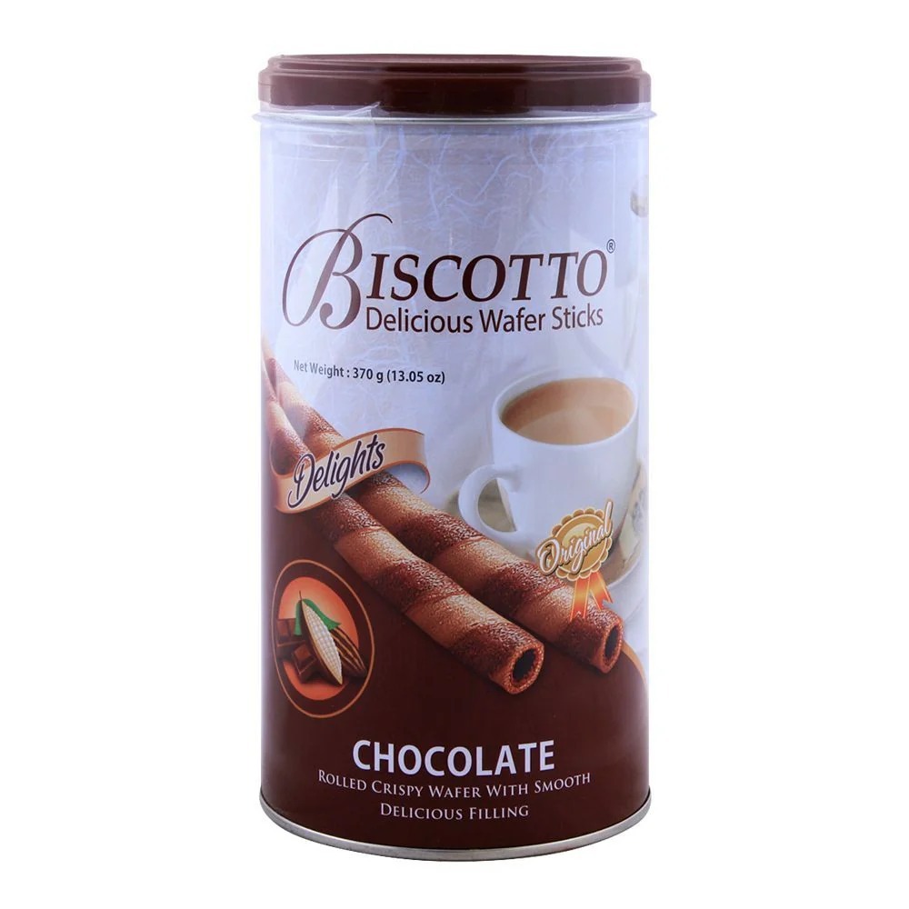 BISCOTO WAFERS CHOCO 370GM