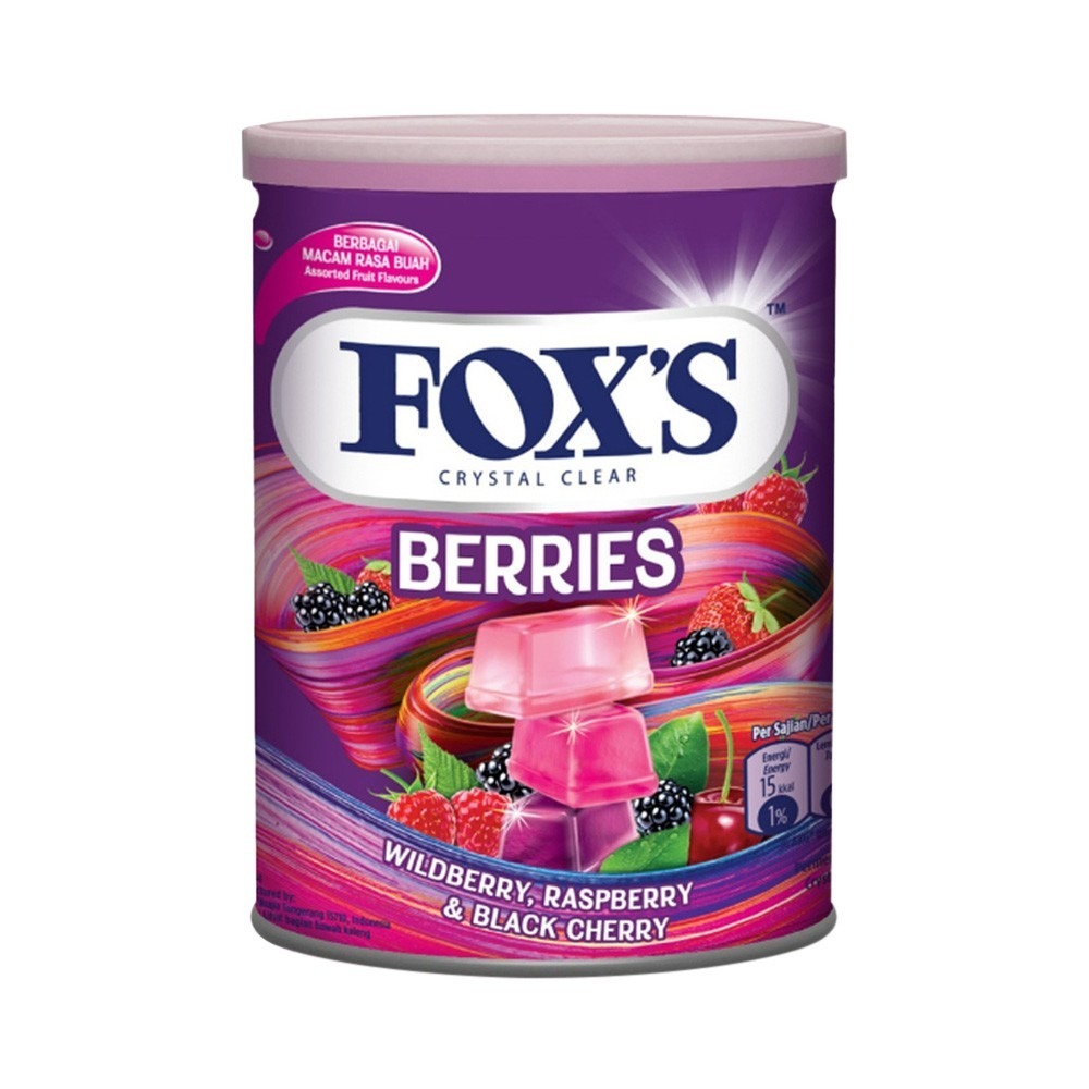FOXS BERRIES 180G TIN