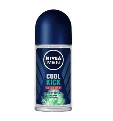 Nivea Men Cool Kick Green Rollon 50Ml