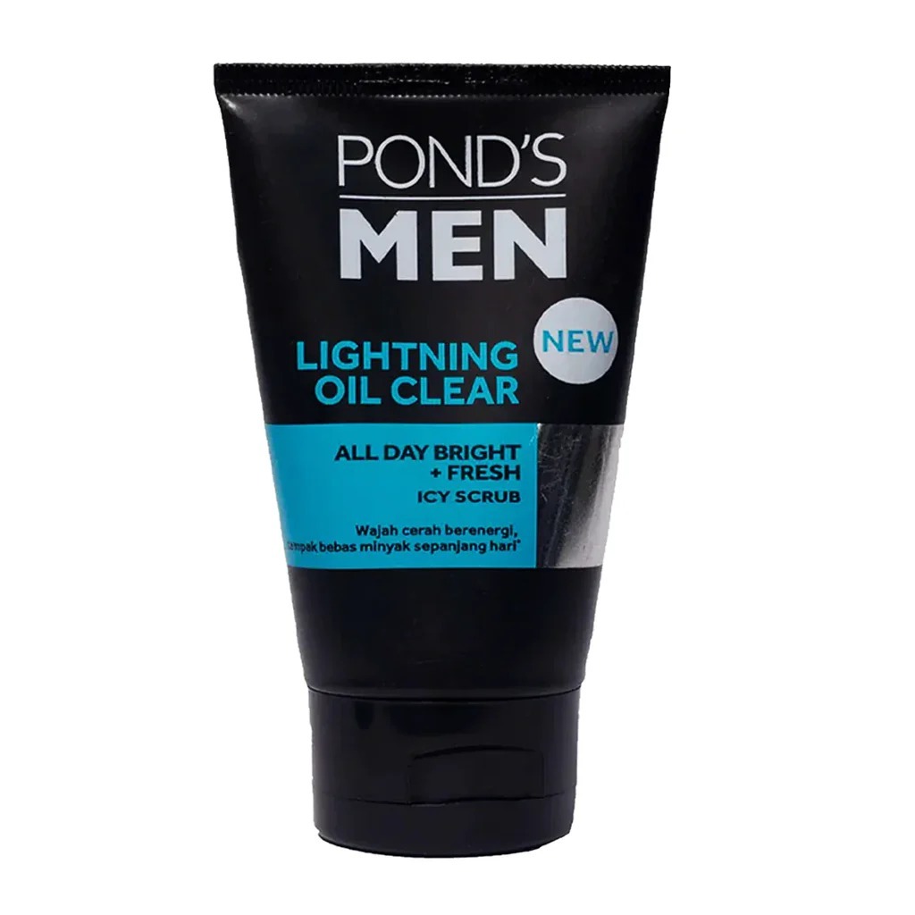 PONDS MEN FACE WASH 100G LIGHT OIL CLEAR