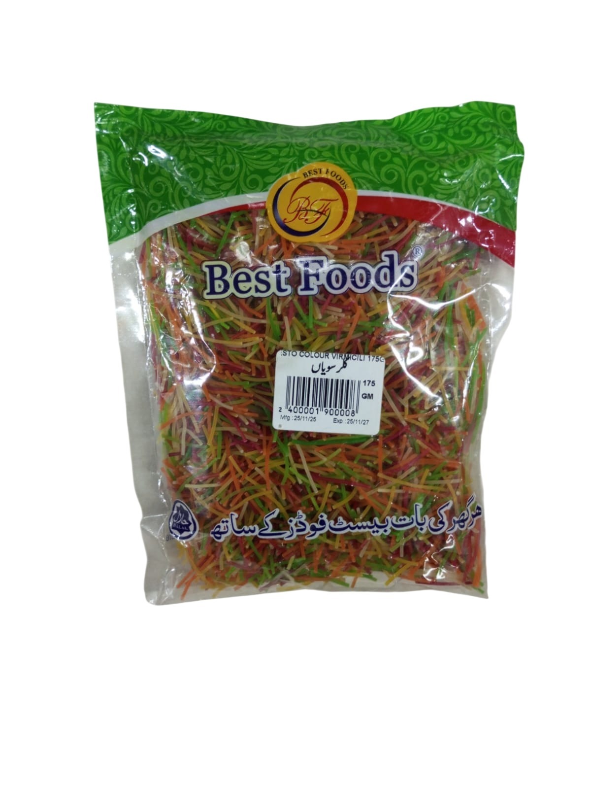 B/F COLOURED VERMICELE 350GM