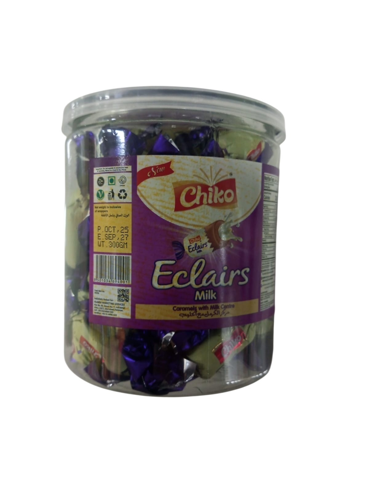 CHIKO ASSORATED ECLAIR JAR 300GM