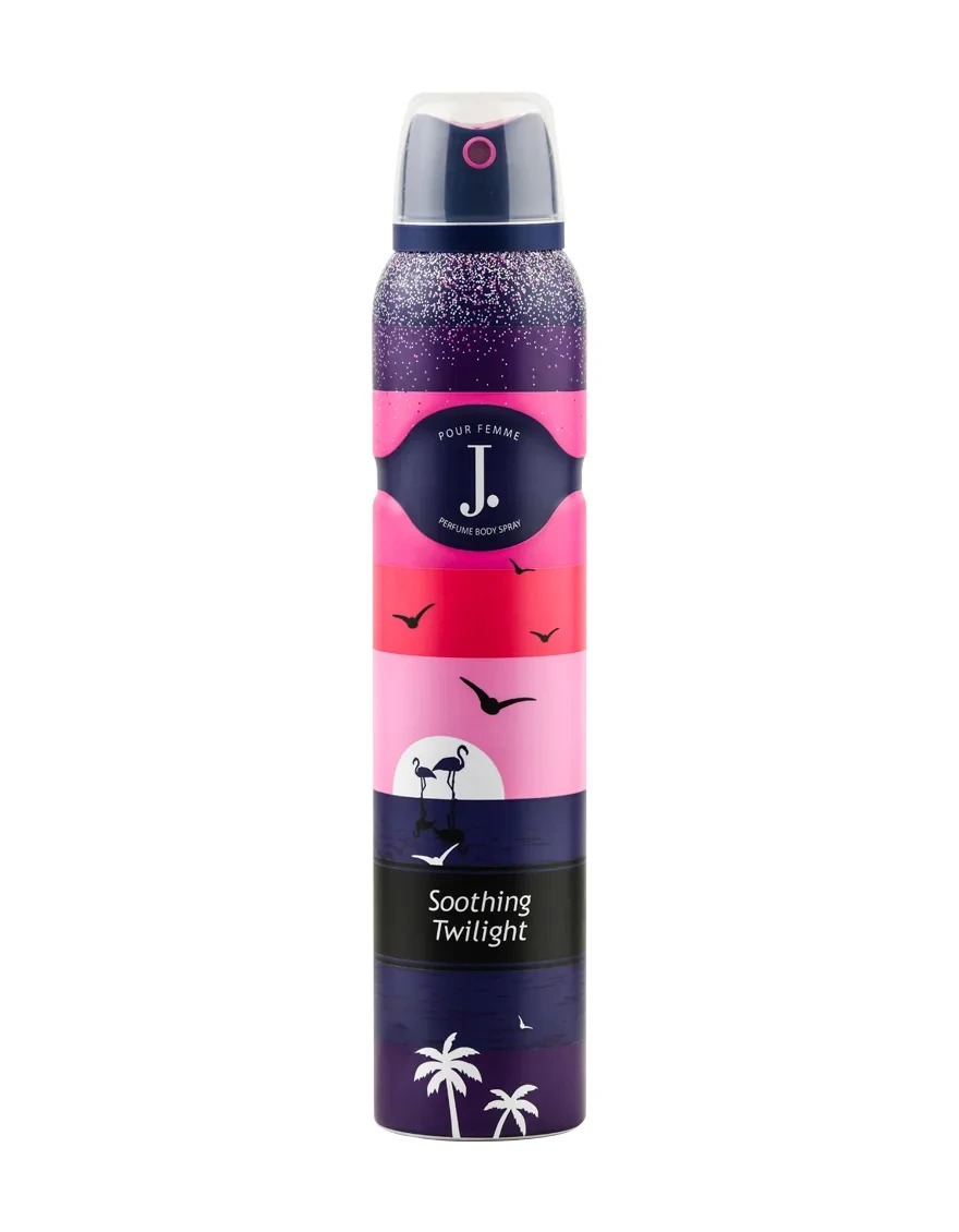 J. SoothingTwilight BodySpray For Women 200 Ml
