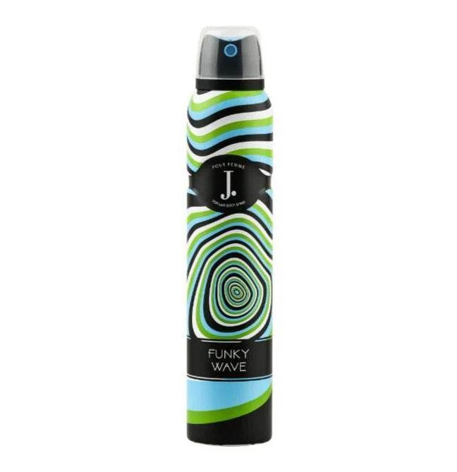 J. Funky Wave BodySpray For Women 200 Ml